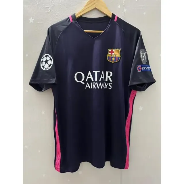 FC Barcelona Home Jersey Qatar Airways