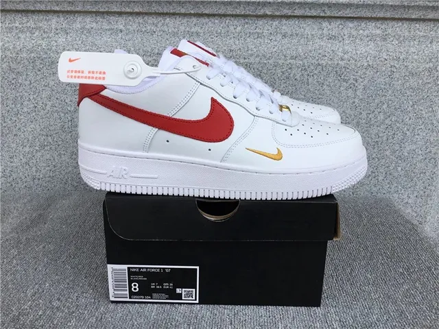 Nike Air Force 1 '07 Low University Red/Gold