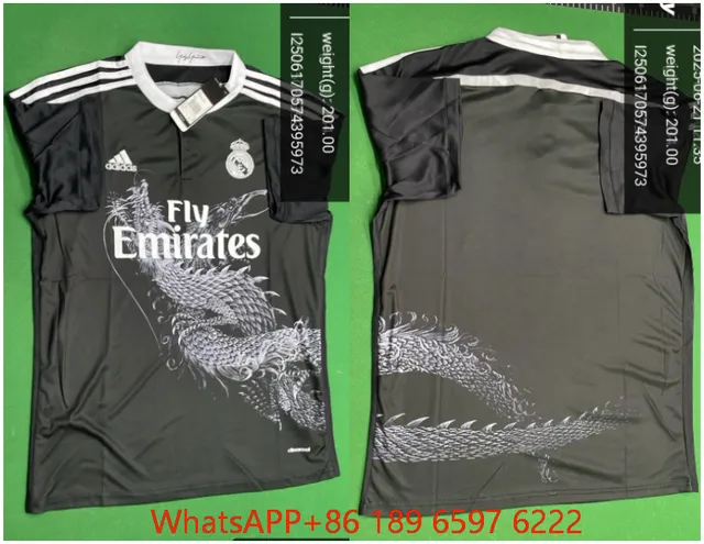 Adidas Real Madrid Third Jersey Dragon Print