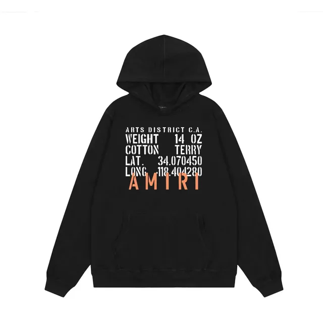 Amiri Hoodie Arts District Print