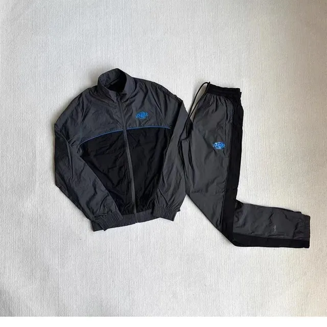 C.P. Company Goggle Track Suit Black with Blue Logo