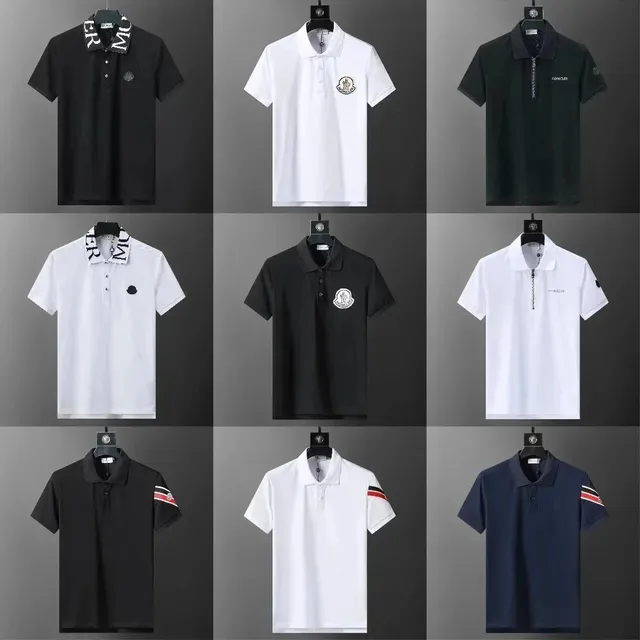 Moncler Polo Shirt Logo-Embellished