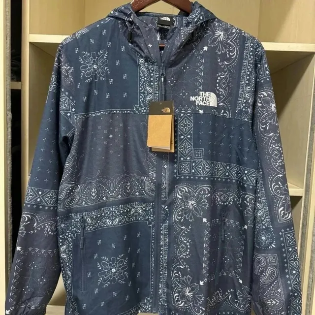 The North Face Windbreaker Jacket Bandana Print