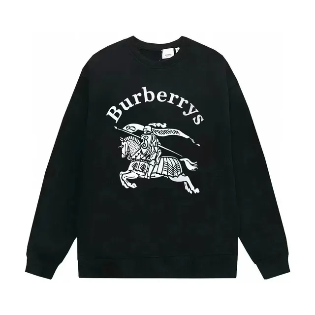 Burberry Crewneck Sweatshirt Equestrian Knight Print