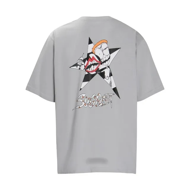 Graphic Tee Star Print