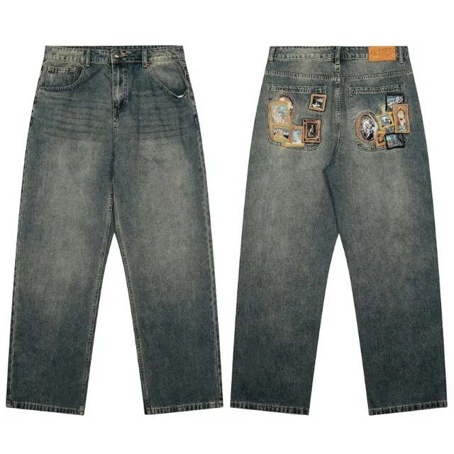 Levi's 501 Jeans Patchwork Back Pockets