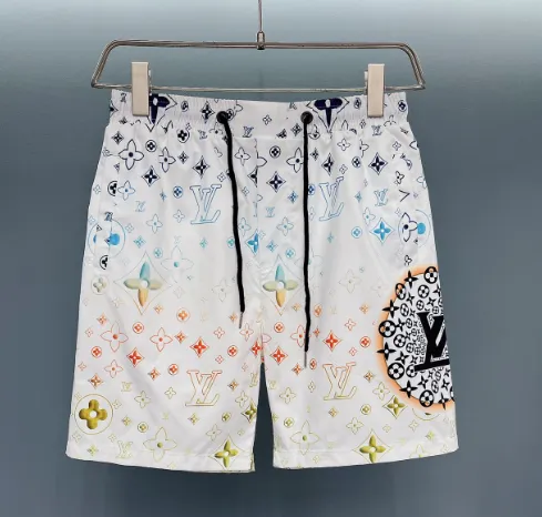 Louis Vuitton Monogram Print Shorts Multicolor