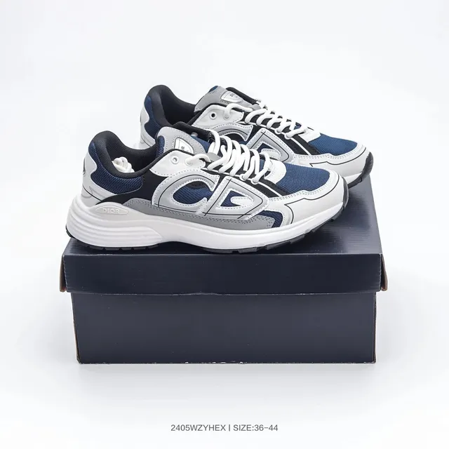 Dior B22 Navy Grey White