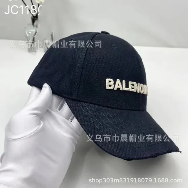 Balenciaga Baseball Cap Embroidered Logo