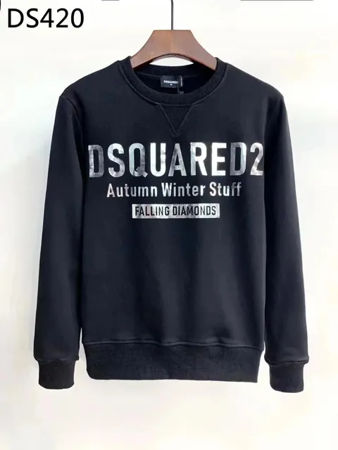 Dsquared2 Crewneck Sweatshirt Falling Diamonds Print