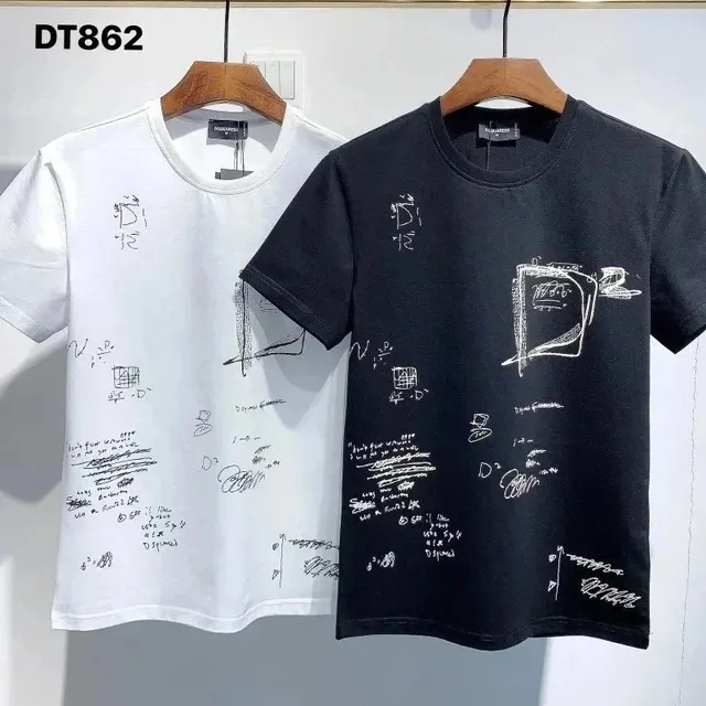 Diesel Graphic Print T-Shirt Sketch Print