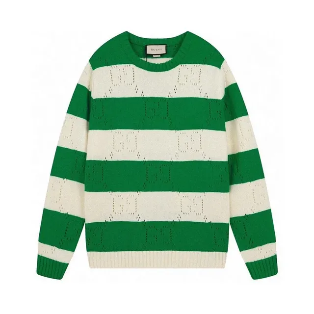 Gucci Knit Sweater Striped GG Intarsia