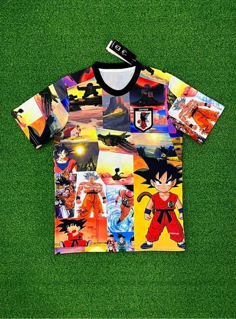 Graphic T-Shirt Dragon Ball Collage Print