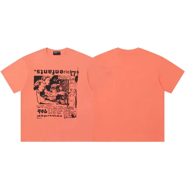 Graphic Tee Comic Print