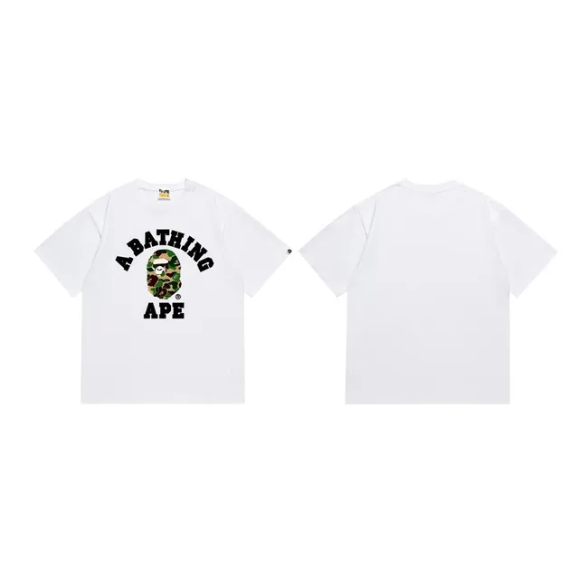 BAPE T-Shirt Camouflage Ape Head