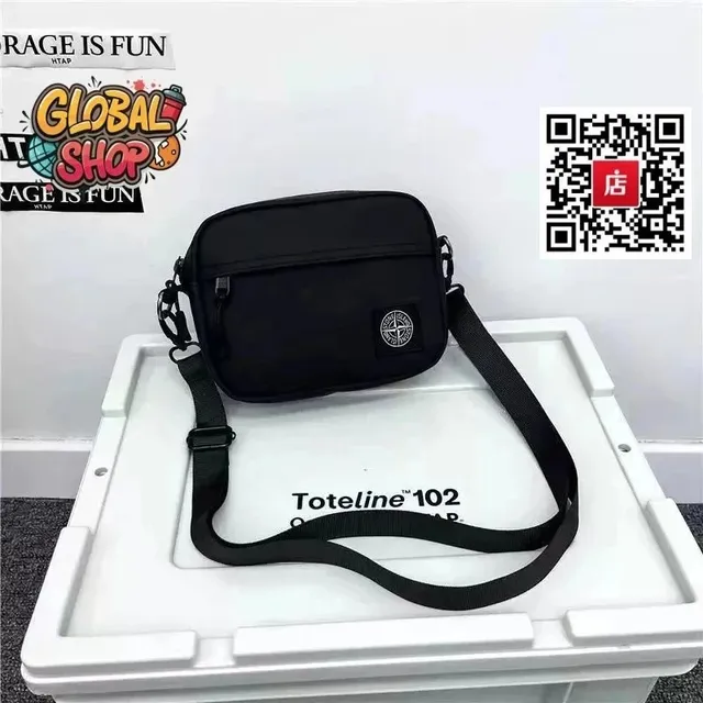 Stone Island Crossbody Bag Compass Patch