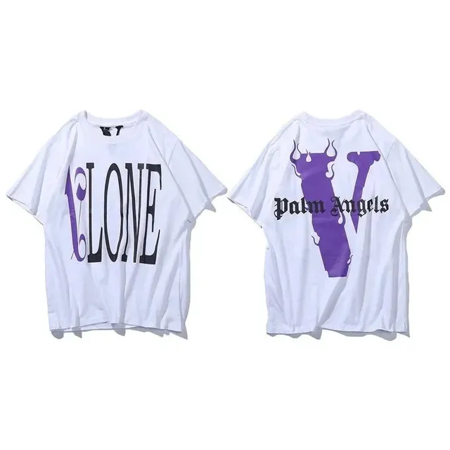 Off-White Graphic Tee Palm Angels Collab