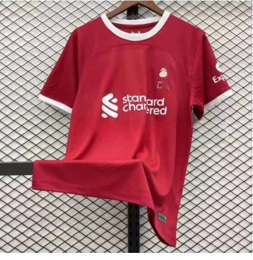 Adidas Liverpool Home Jersey Standard Chartered Sponsor