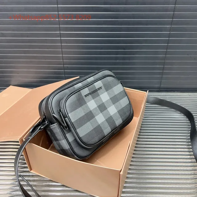 Burberry Check Print Crossbody Bag Classic Check