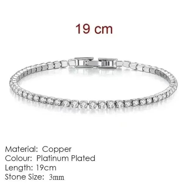 Tennis Bracelet Full Crystal