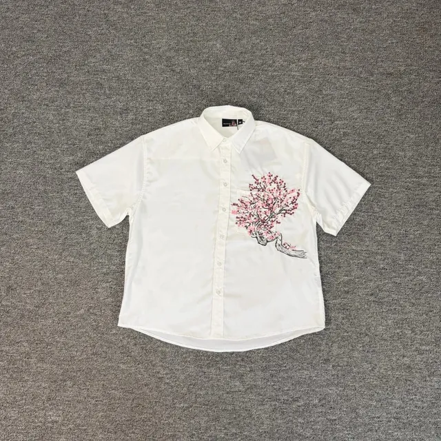 803-blossom刺绣衬衫(米)