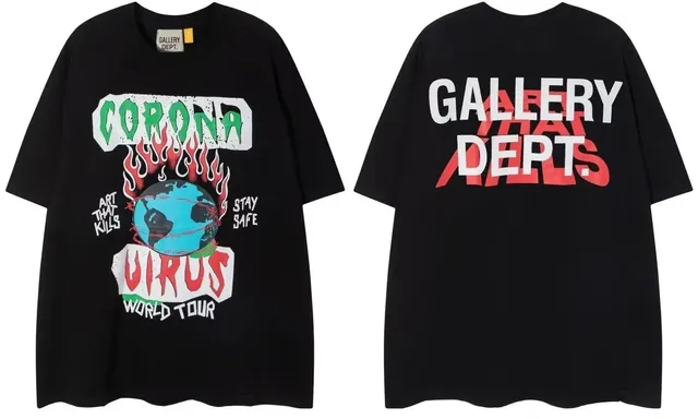 Gallery Dept. Graphic Tee Corona Virus World Tour