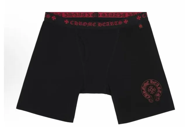 CHRO 黑红织带内裤 LONG长款——SIZE: S