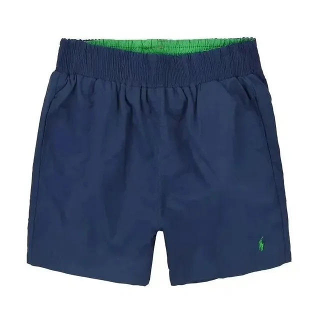 Polo Ralph Lauren Polo Shorts Navy with Green Waistband