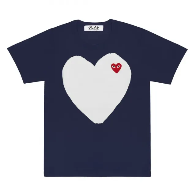 Blue eyeless white heart