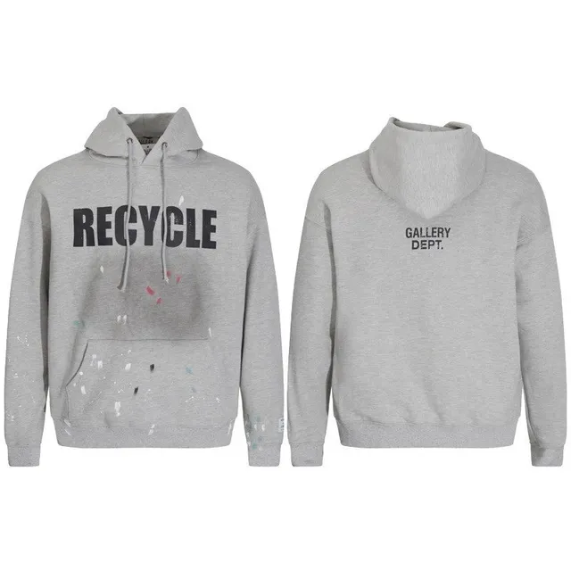 Gallery Dept. Hoodie Recycle Paint Splatter