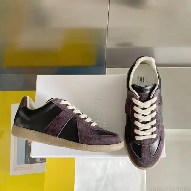 Maison Margiela Tabi Sneaker Two-Tone Suede