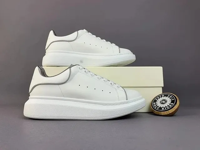Alexander McQueen Oversized Sneaker Triple White