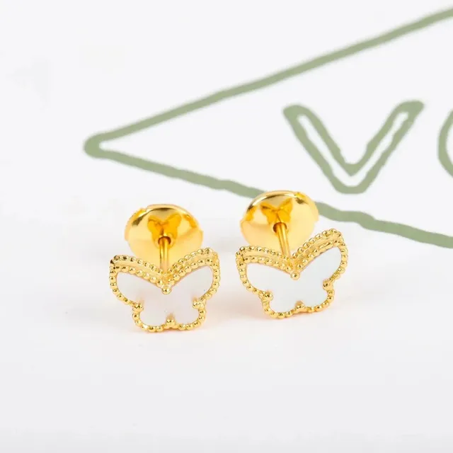 Van Cleef & Arpels Alhambra Butterfly Earrings