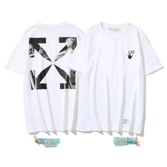 Off-White Arrow Graphic T-Shirt Diagonal Arrow Print
