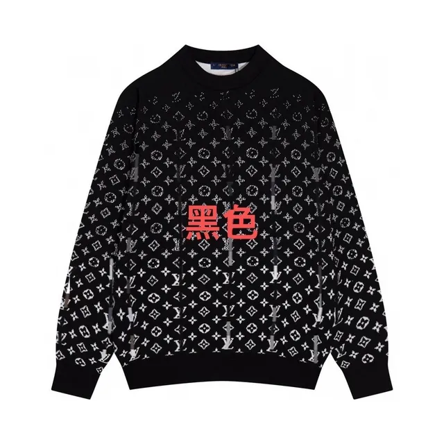 Louis Vuitton Monogram Knit Sweater All-Over Monogram