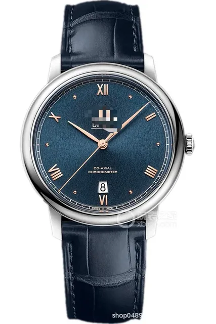 Jaeger-LeCoultre Co-Axial Chronometer Blue Dial with Rose Gold Hands