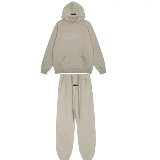 Essentials Hoodie and Joggers Set Fear of God Essentials