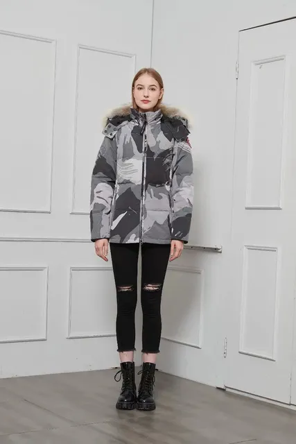 Canada Goose Parka Camouflage Print