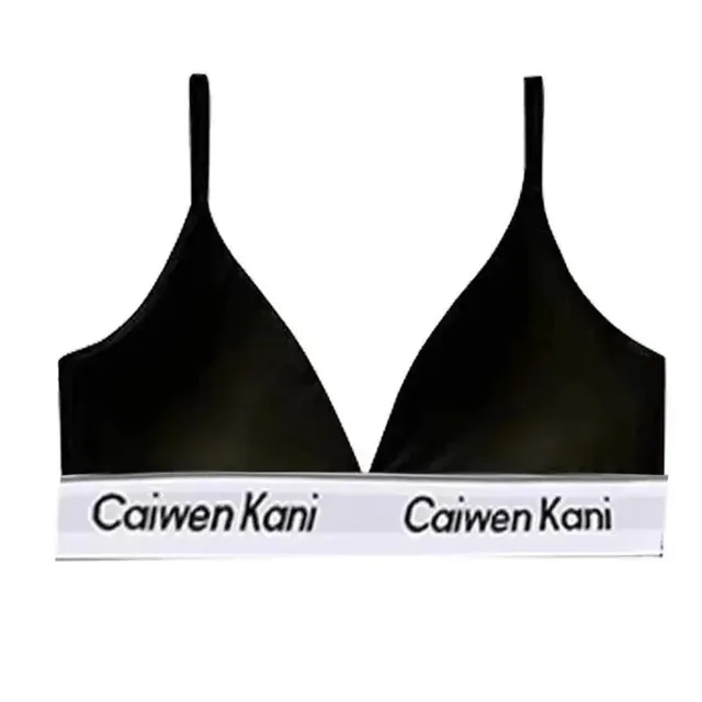 Calvin Klein Triangle Bralette Logo Band