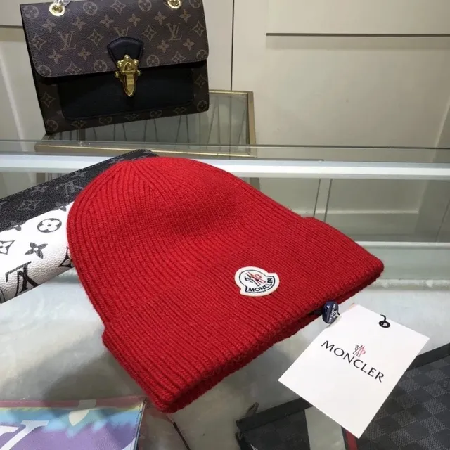 Moncler Beanie Logo Patch