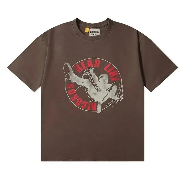 Gallery Dept. Graphic T-Shirt Head Line Records Print