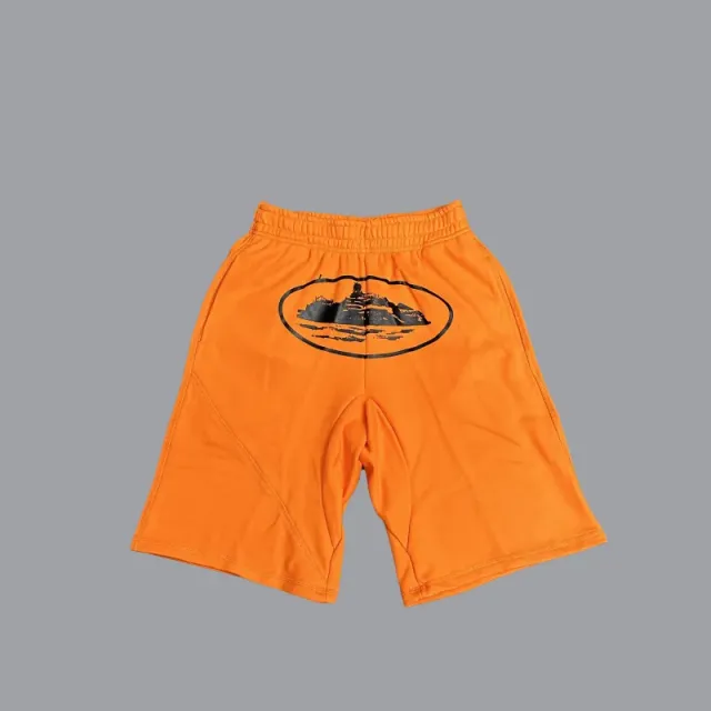 Corteiz Graphic Shorts Island Print