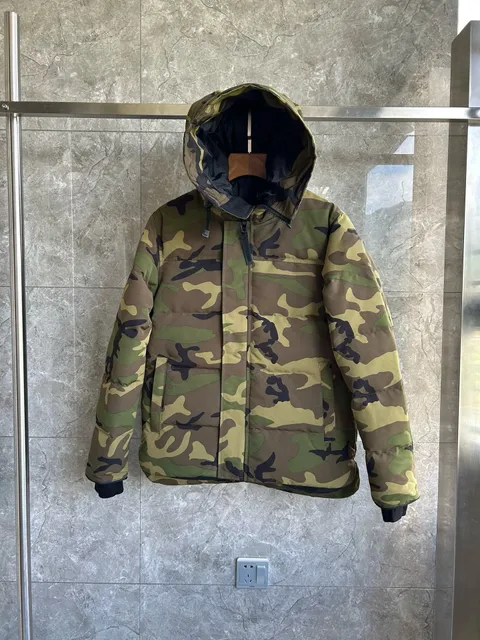 Canada Goose Puffer Jacket Woodland Camo