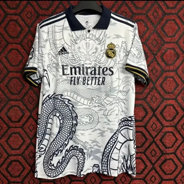 Adidas Real Madrid Home Jersey Dragon Print