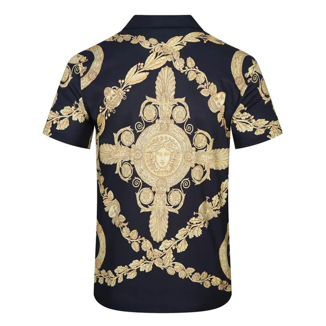 Versace Baroque Print Shirt Medusa Baroque