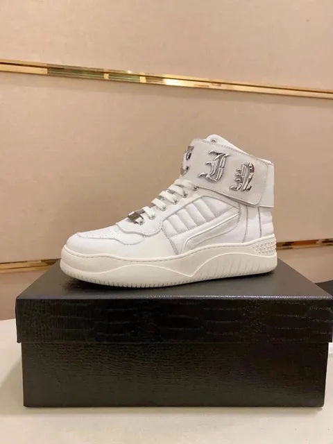 Chrome Hearts High-Top Sneaker Chrome Logo
