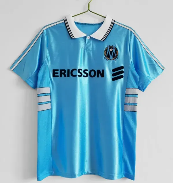 Adidas Olympique de Marseille Home Shirt Ericsson Sponsor