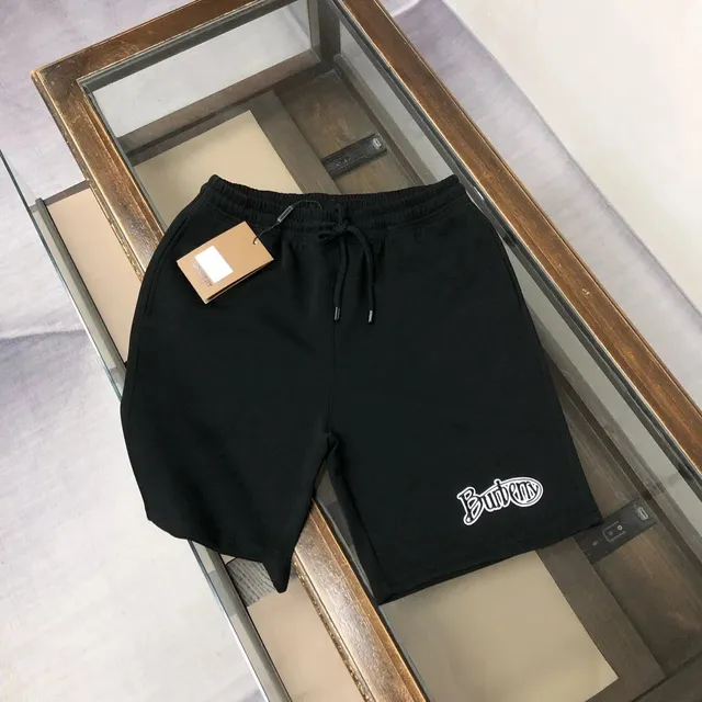 Burberry Logo Shorts Embroidered Logo