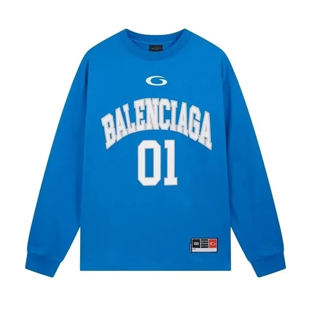Balenciaga Long-Sleeve Tee Arch Logo 01