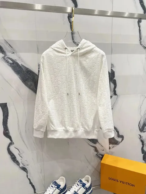 Dior Oblivion Hoodie Embossed CD Logo